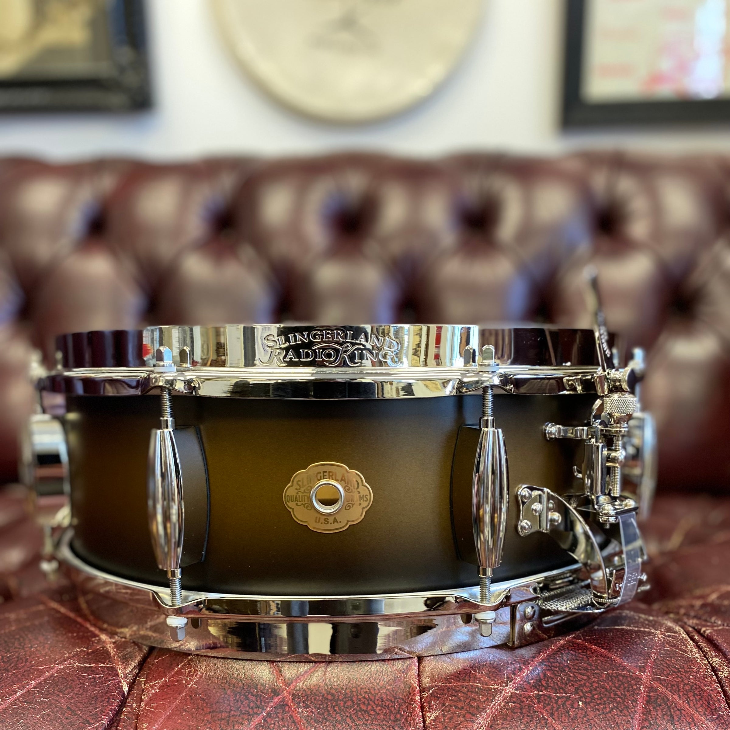 Slingerland Limited Edition Radio King Snare Drum, 5x14